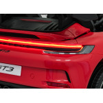 Elektrické autíčko 911 Porsche GT3 STRONG MP4 - dvojmiestne, červené